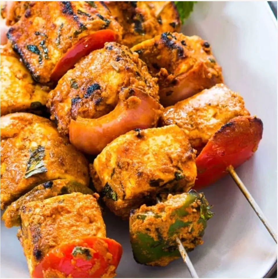 Tandoori paneer - best Indian street food Chicago